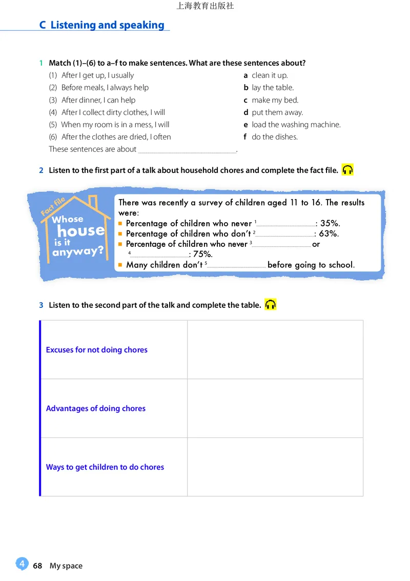 普通高中教科书&middot;英语必修第一册_高中全套电子教材及答案。_01高中电子教材全套_英语_沪教版_高中年级_必修第一册