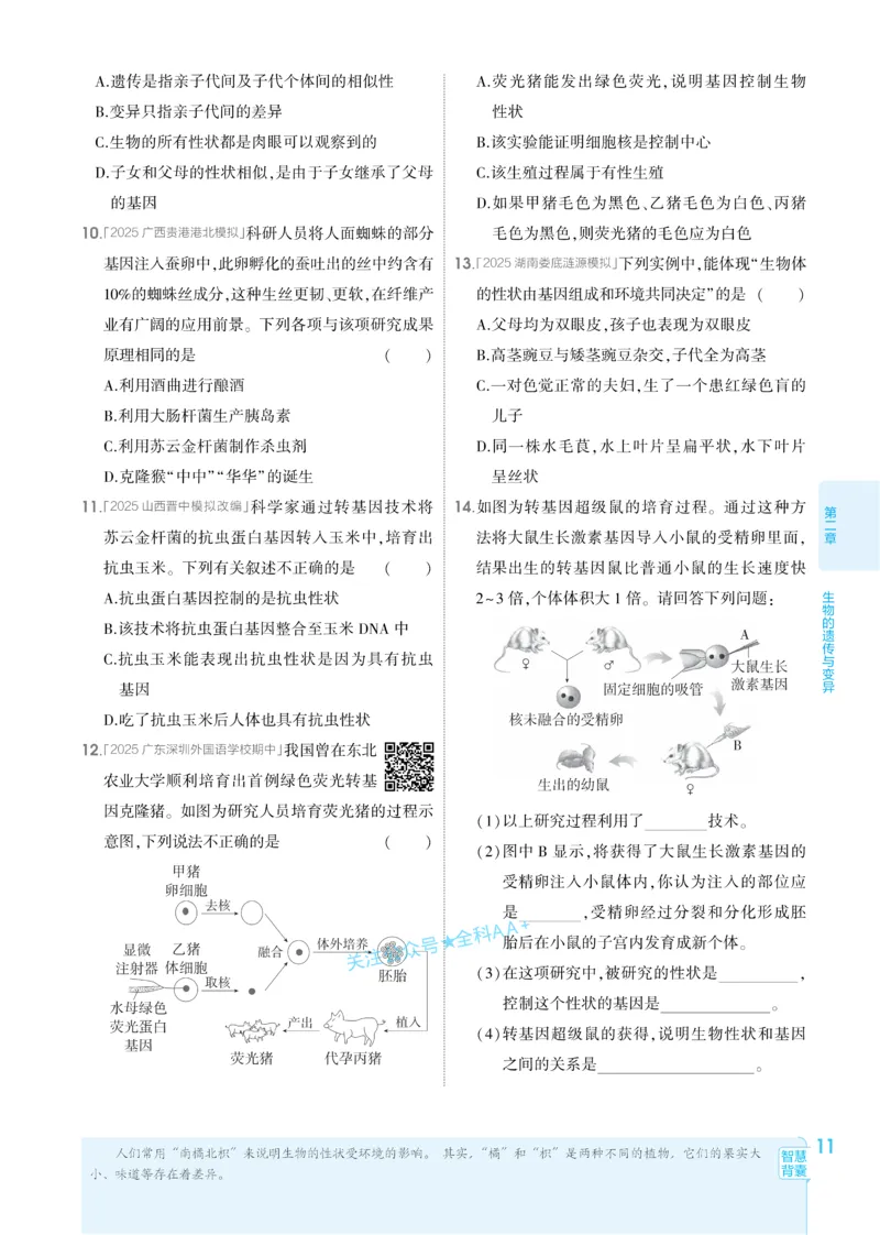 2026《初中生物&bull;53同步练习》八下_2026春《初中一遍过》系列_2026《初中一遍过》8年级下册数学、物理地理生物