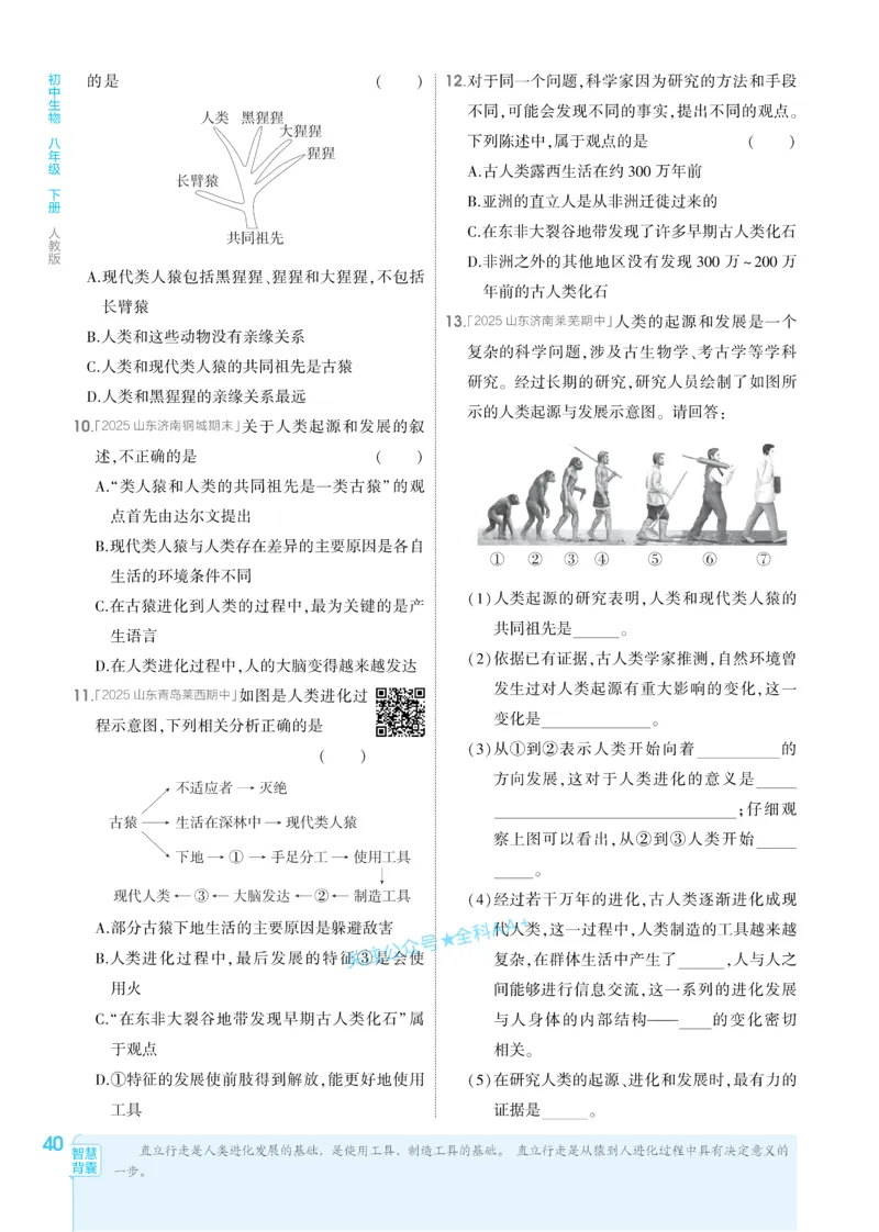 2026《初中生物&bull;53同步练习》八下_2026春《初中一遍过》系列_2026《初中一遍过》8年级下册数学、物理地理生物