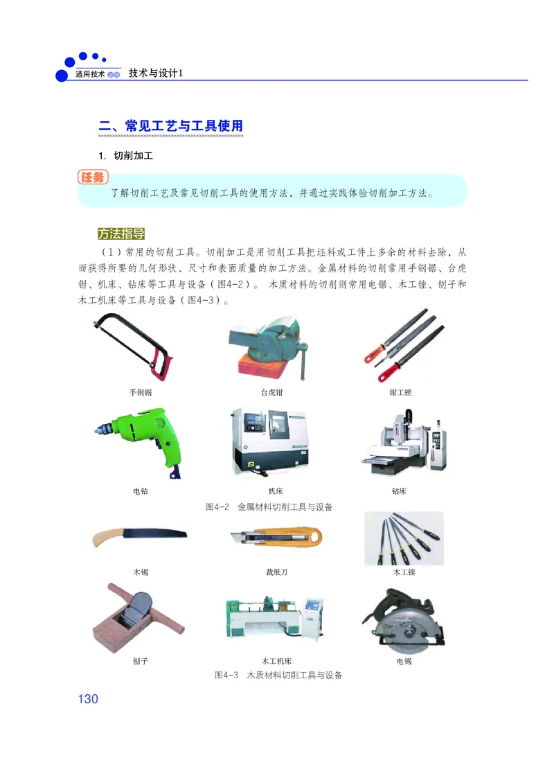普通高中教科书&middot;通用技术必修技术与设计1_高中全套电子教材及答案。_01高中电子教材全套_通用技术_粤教粤科版_高中年级_必修技术与设计1
