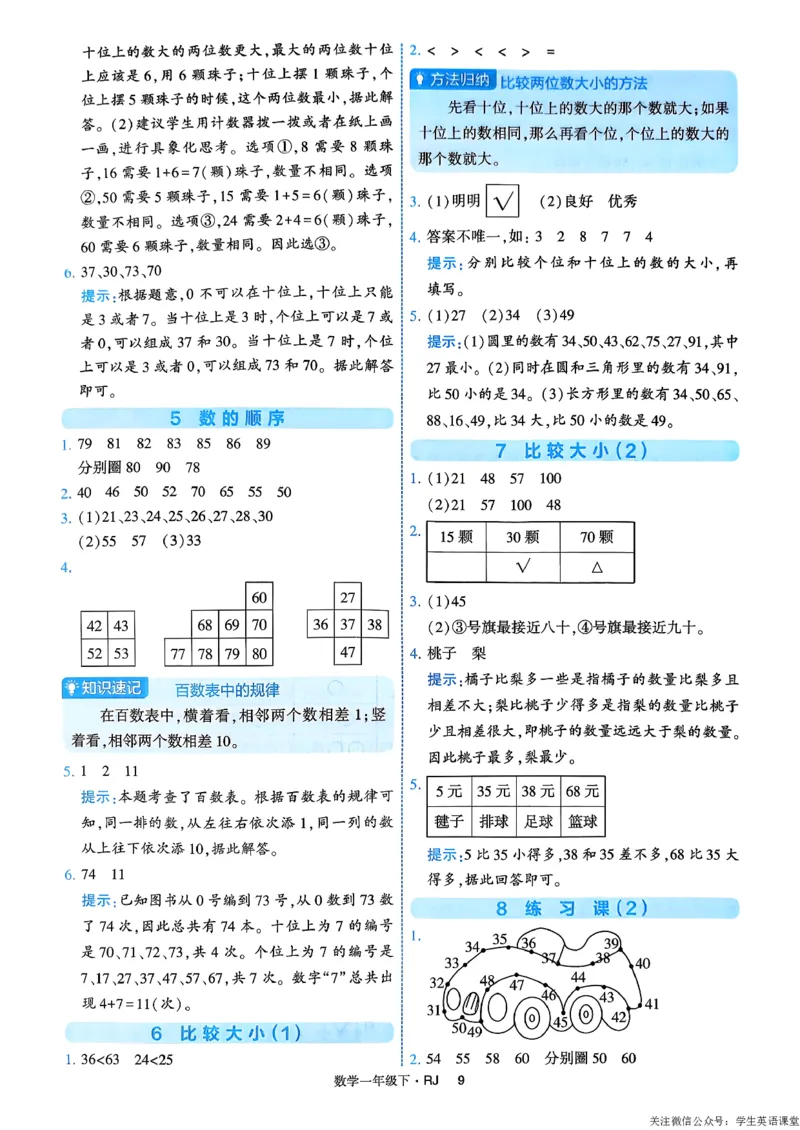 26春一年级下册四星学霸-数学人教-答案与详解_26春人教版数学三下_09、练习题+试卷合集_-26春《学霸提高班》_小学数学《学霸提高班》1-6年级下册（26春）
