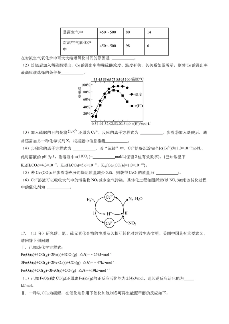 黄金卷05（全国卷老教材）-赢在高考&middot;黄金8卷备战2024年高考化学模拟卷（全国卷专用）（考试版）_05高考化学_2024年新高考资料_4.2024高考模拟预测试卷