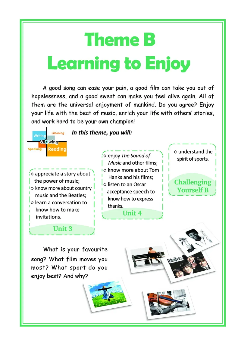 普通高中教科书&middot;英语必修第一册(1)_高中全套电子教材及答案。_01高中电子教材全套_英语_重庆大学版_高中年级_必修第一册