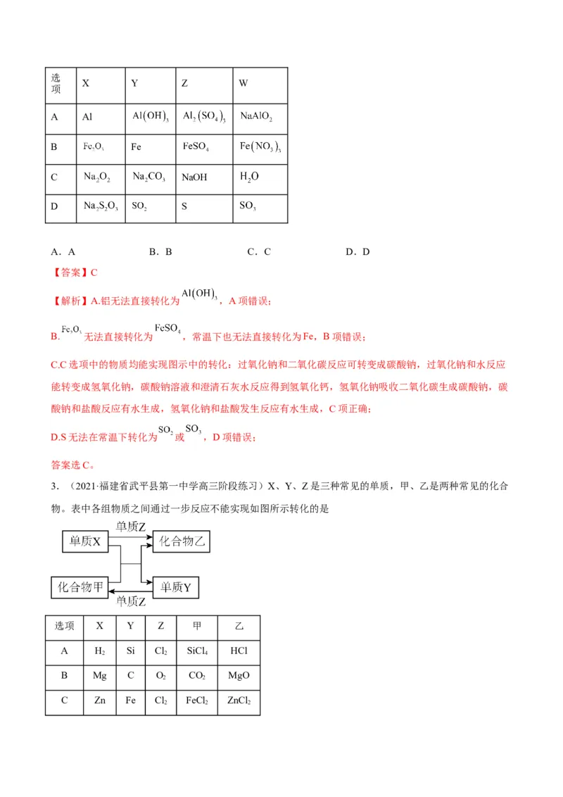 解密10金属及其化合物（讲义）-高频考点解密2022年高考化学二轮复习讲义+分层训练（全国通用）（解析版）_05高考化学_通用版（老高考）复习资料_2023年复习资料_二轮复习