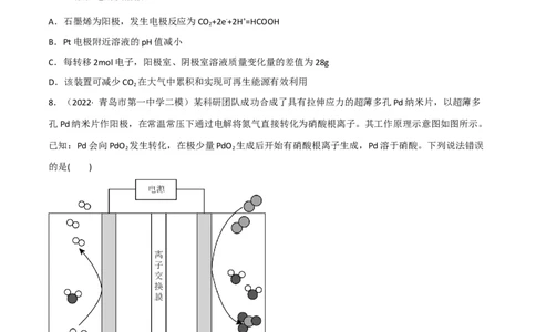 高频考点24电解池的工作原理及应用-2023年高考化学二轮复习高频考点51练（原卷版）_05高考化学_新高考复习资料_2023年新高考资料_二轮复习