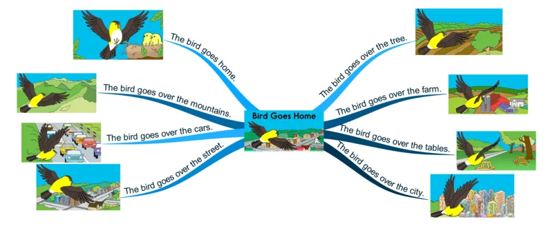 birdgoeshome_《小学思维导图》_思维导图语数英第二套_英语_思维导图_思维导图RAZA
