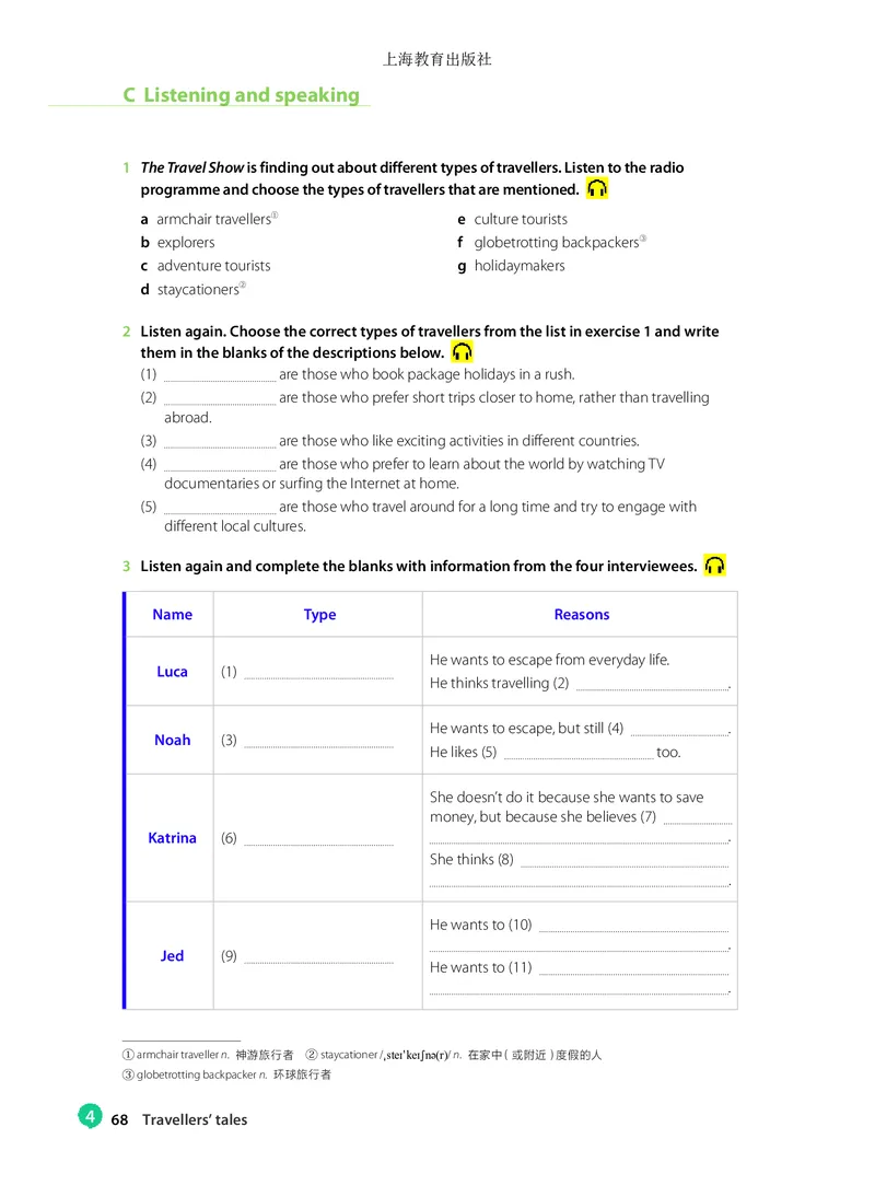 普通高中教科书&middot;英语必修第三册_高中全套电子教材及答案。_01高中电子教材全套_英语_沪教版_高中年级_必修第三册