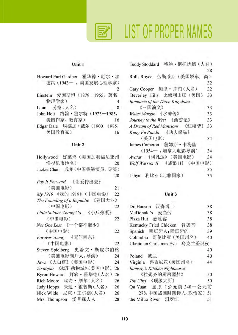 普通高中教科书&middot;英语选择性必修第一册_高中全套电子教材及答案。_01高中电子教材全套_英语_冀教版_高中年级_选择性必修第一册