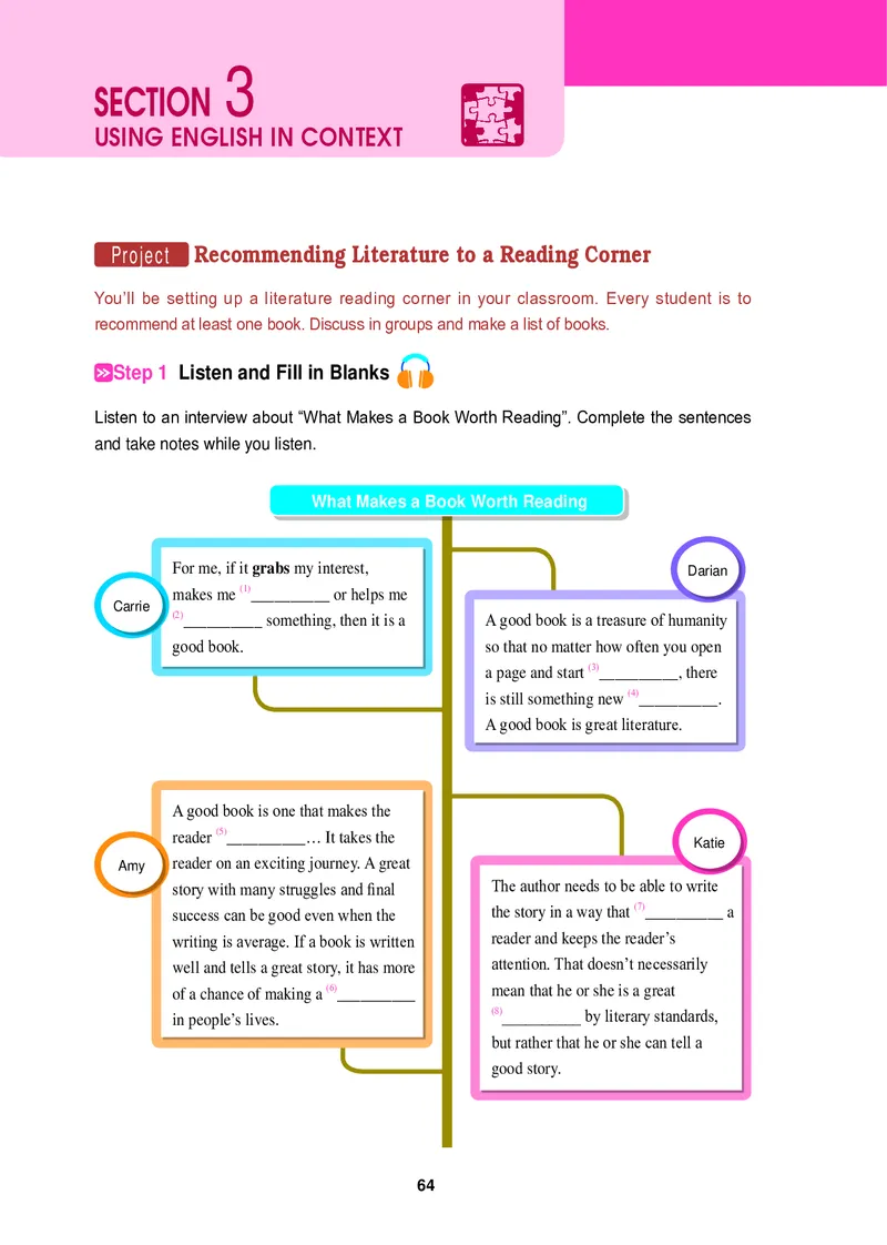 普通高中教科书&middot;英语选择性必修第一册_高中全套电子教材及答案。_01高中电子教材全套_英语_冀教版_高中年级_选择性必修第一册
