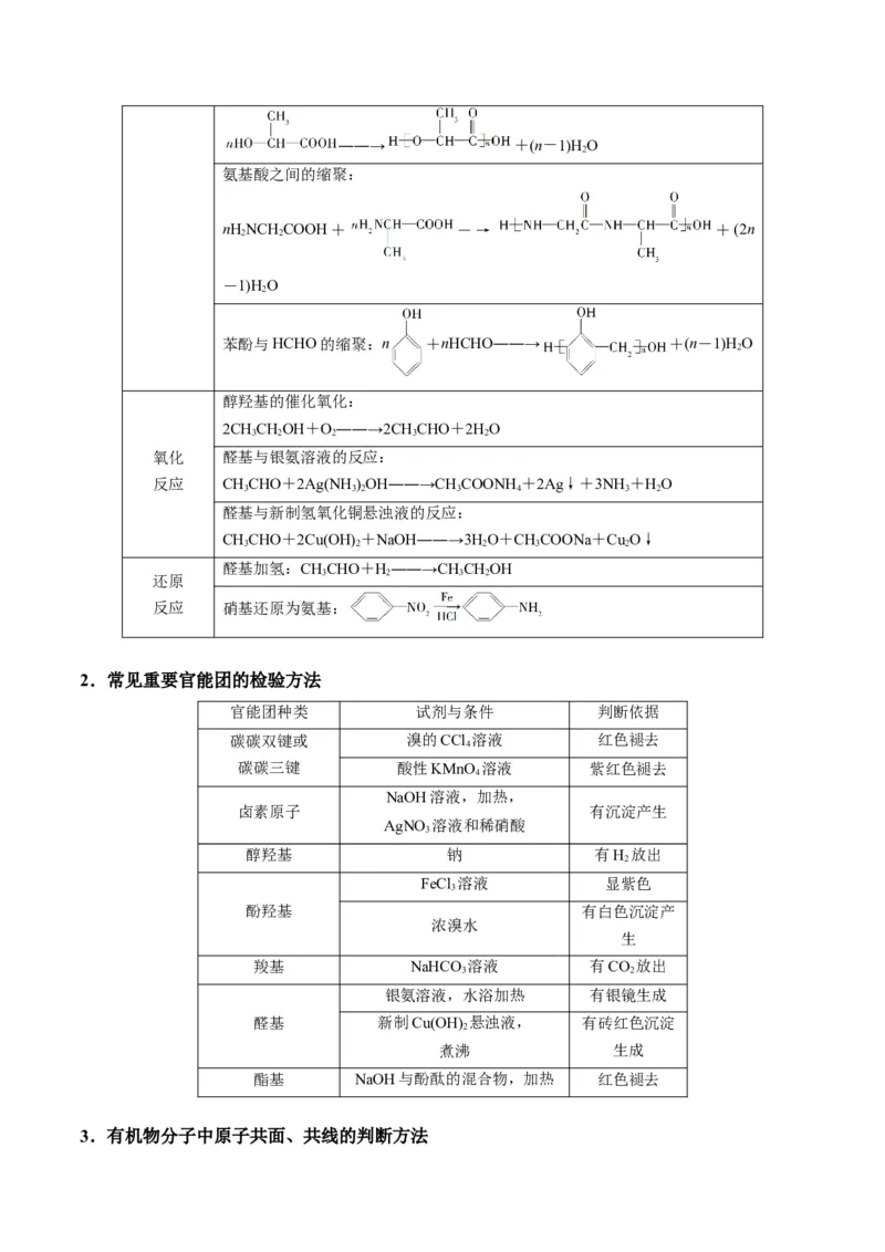解密16有机物的结构与性质（讲义）-高频考点解密2022年高考化学二轮复习讲义+分层训练（全国通用）（原卷版）_05高考化学_通用版（老高考）复习资料_2023年复习资料_二轮复习