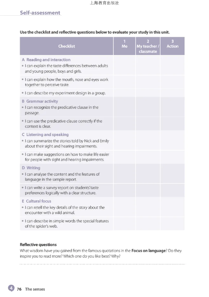 普通高中教科书&middot;英语选择性必修第一册(1)_高中全套电子教材及答案。_01高中电子教材全套_英语_沪教版_高中年级_选择性必修第一册