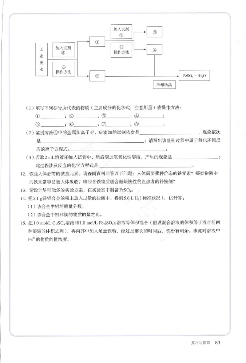2019最新高中化学必修1电子课本（人教版）_化学课件_高中化学第一册