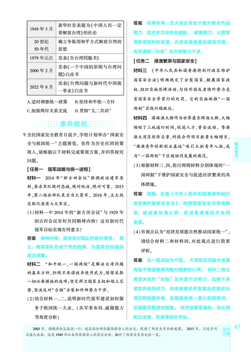1_2026版53初中同步历史八下人教版-教师用书PDF_新八下历史_19、赠送其它资料_03-53初中同步历史八下