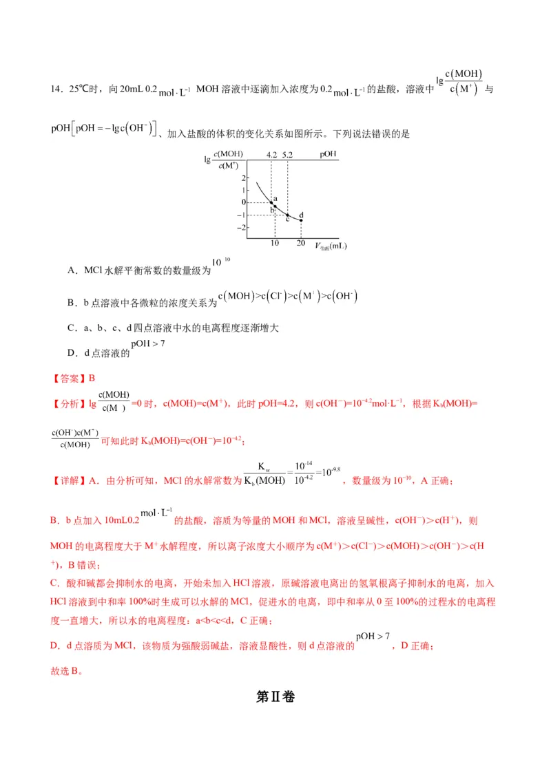 黄金卷01（全国卷新教材）-赢在高考&middot;黄金8卷备战2024年高考化学模拟卷（全国卷专用）（解析版）_05高考化学_2024年新高考资料_4.2024高考模拟预测试卷