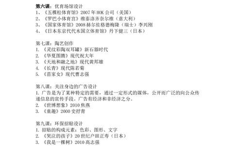 人美版九年级下册美术_24秋《初中各科知识点梳理》_初中美术《知识梳理》7-9年级上下册_人美版初中美术7-9年级上下册知识梳理