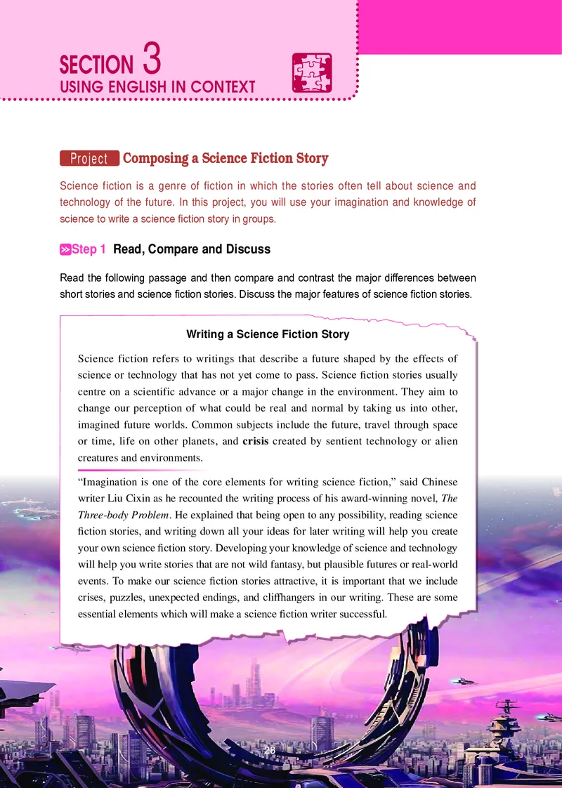 普通高中教科书&middot;英语选择性必修第三册_高中全套电子教材及答案。_01高中电子教材全套_英语_冀教版_高中年级_选择性必修第三册