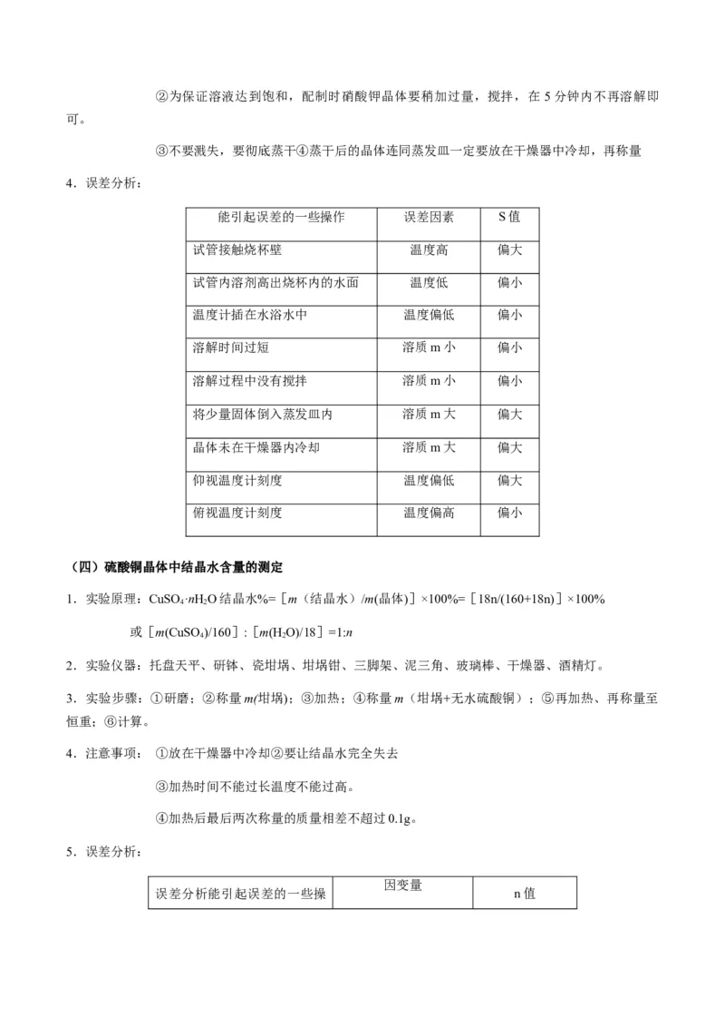 重难点15定量分析型实验综合题-2024年高考化学热点&middot;重点&middot;难点专练（新高考专用）（原卷版）_05高考化学_2024年新高考资料_3.2024专项复习