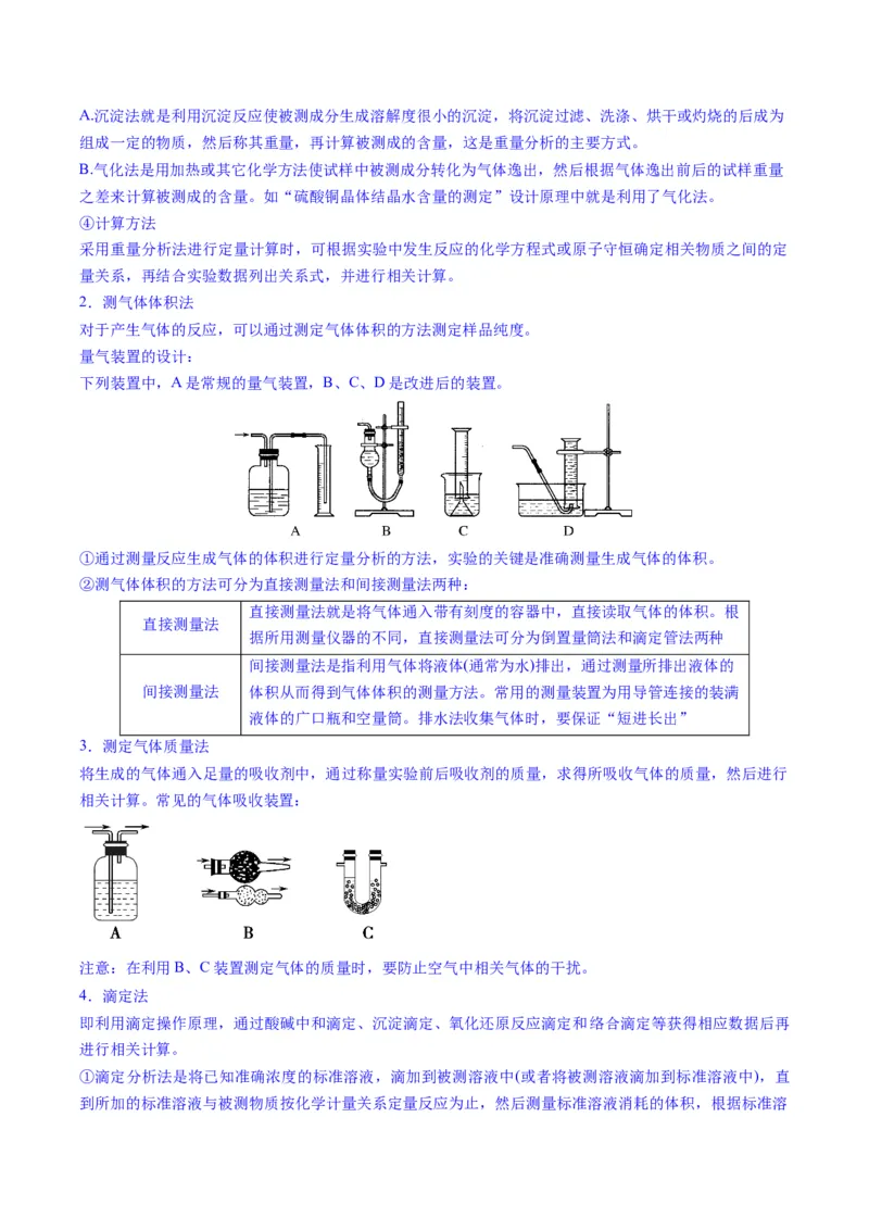 题型16化学实验综合题（解析版）_05高考化学_2025年新高考资料_二轮复习_2025年高考化学二轮热点题型归纳与变式演练（新高考通用）340117718