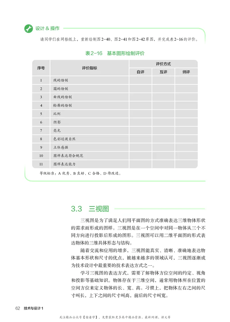 普通高中教科书&middot;通用技术必修技术与设计1(1)_高中全套电子教材及答案。_01高中电子教材全套_通用技术_人教版_高中年级_必修技术与设计1