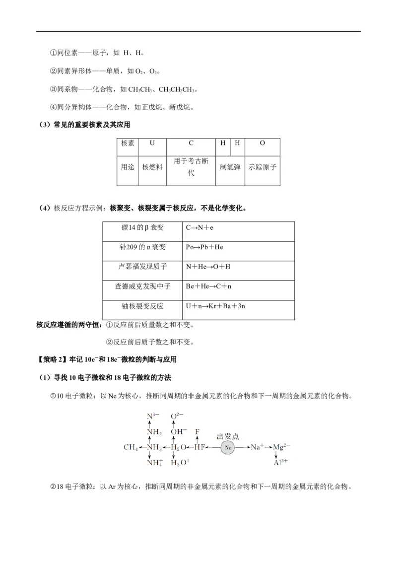 重难点10元素推断与元素周期律-2024年高考化学热点&middot;重点&middot;难点专练（新高考专用）（原卷版）_05高考化学_新高考复习资料_2024年新高考资料_❤专项复习资料