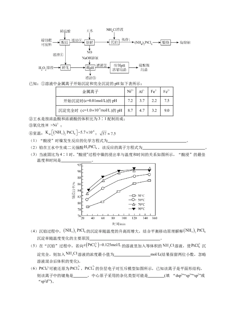 黄金卷03-赢在高考&middot;黄金8卷备战2024年高考化学模拟卷（广东专用）（考试版）_05高考化学_2024年新高考资料_4.2024高考模拟预测试卷