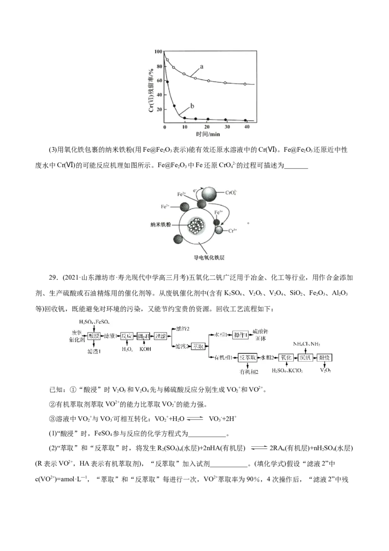 解密03氧化还原反应(集训)(原卷版）_05高考化学_新高考复习资料_2021新高考资料_高频考点解密2021年高考化学二轮复习讲义+分层训练（浙江专版）3.28更新