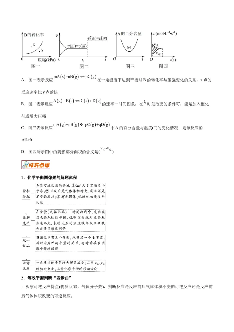 解密07化学反应速率与化学平衡（讲义）-高频考点解密2022年高考化学二轮复习讲义+分层训练（全国通用）（原卷版）_05高考化学_通用版（老高考）复习资料_2023年复习资料_二轮复习