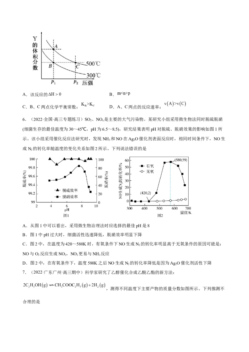 解密07化学反应速率与化学平衡（讲义）-高频考点解密2022年高考化学二轮复习讲义+分层训练（全国通用）（原卷版）_05高考化学_通用版（老高考）复习资料_2023年复习资料_二轮复习