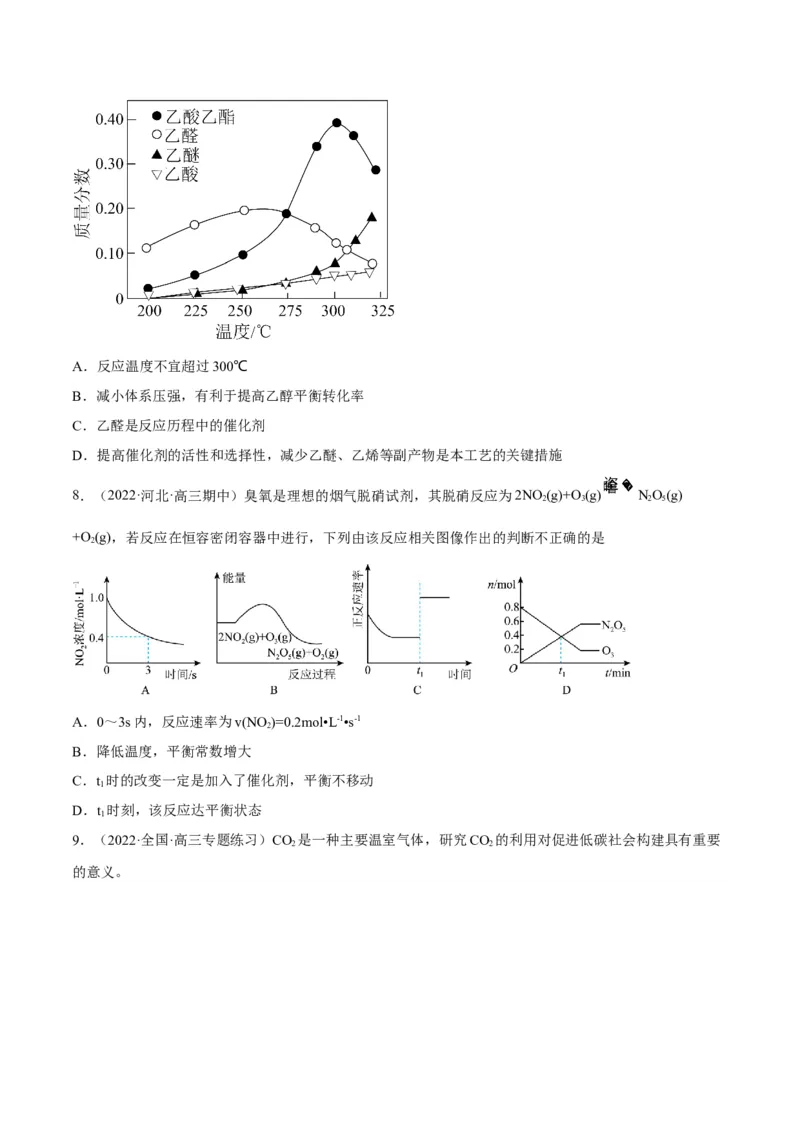 解密07化学反应速率与化学平衡（讲义）-高频考点解密2022年高考化学二轮复习讲义+分层训练（全国通用）（原卷版）_05高考化学_通用版（老高考）复习资料_2023年复习资料_二轮复习