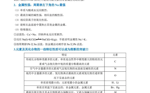 题型08元素周期律推断（原卷版）_05高考化学_2024年新高考资料_2.2024二轮复习_2024年高考化学二轮热点题型归纳与变式演练（新高考通用）