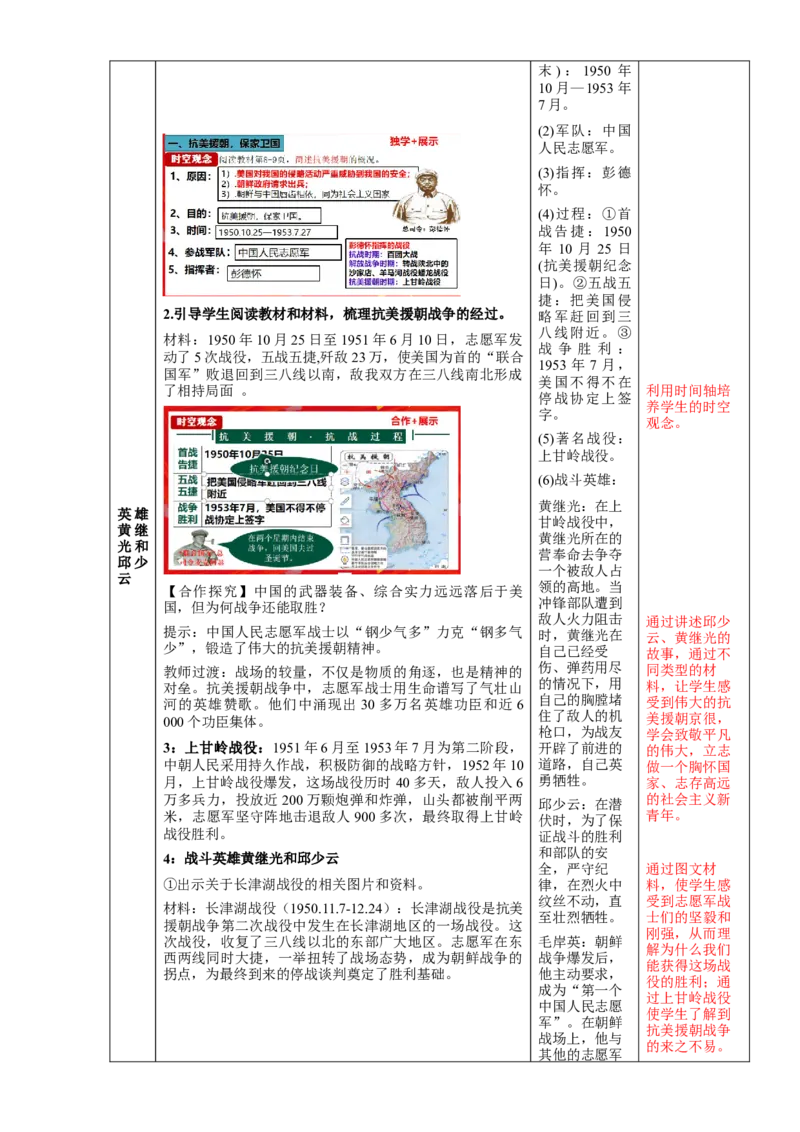 第一单元中华人民共和国的成立和巩固（大单元教学设计）-（统编版）_新八下历史_00、更新资料3月23日_第二套(4)_大单元教学课件+教学设计-U40