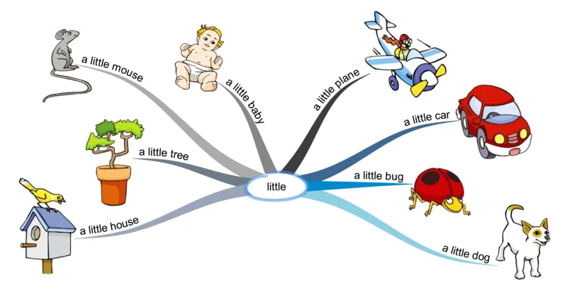 little_《小学思维导图》_思维导图语数英第二套_英语_思维导图_思维导图RAZAA