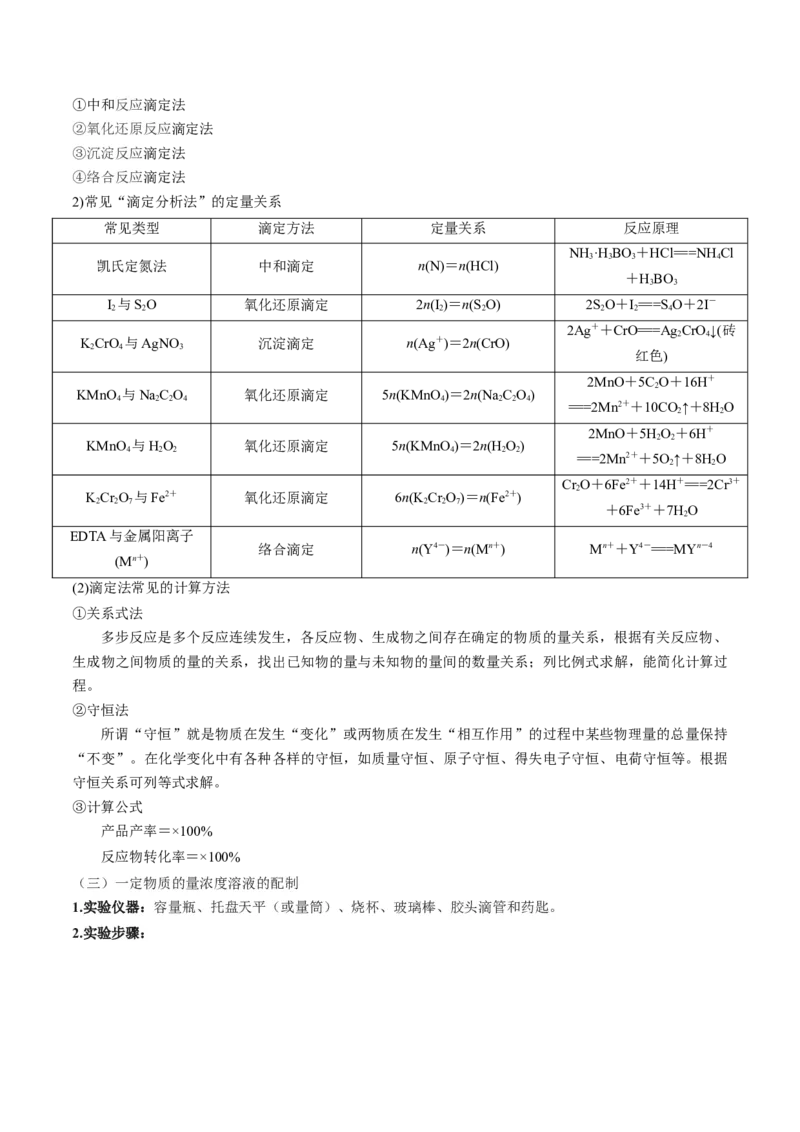 高考解密14综合实验探究（讲义）-高频考点解密2023年高考化学二轮复习讲义+分层训练（新高考专用）（解析版）_05高考化学_新高考复习资料_2023年新高考资料_二轮复习