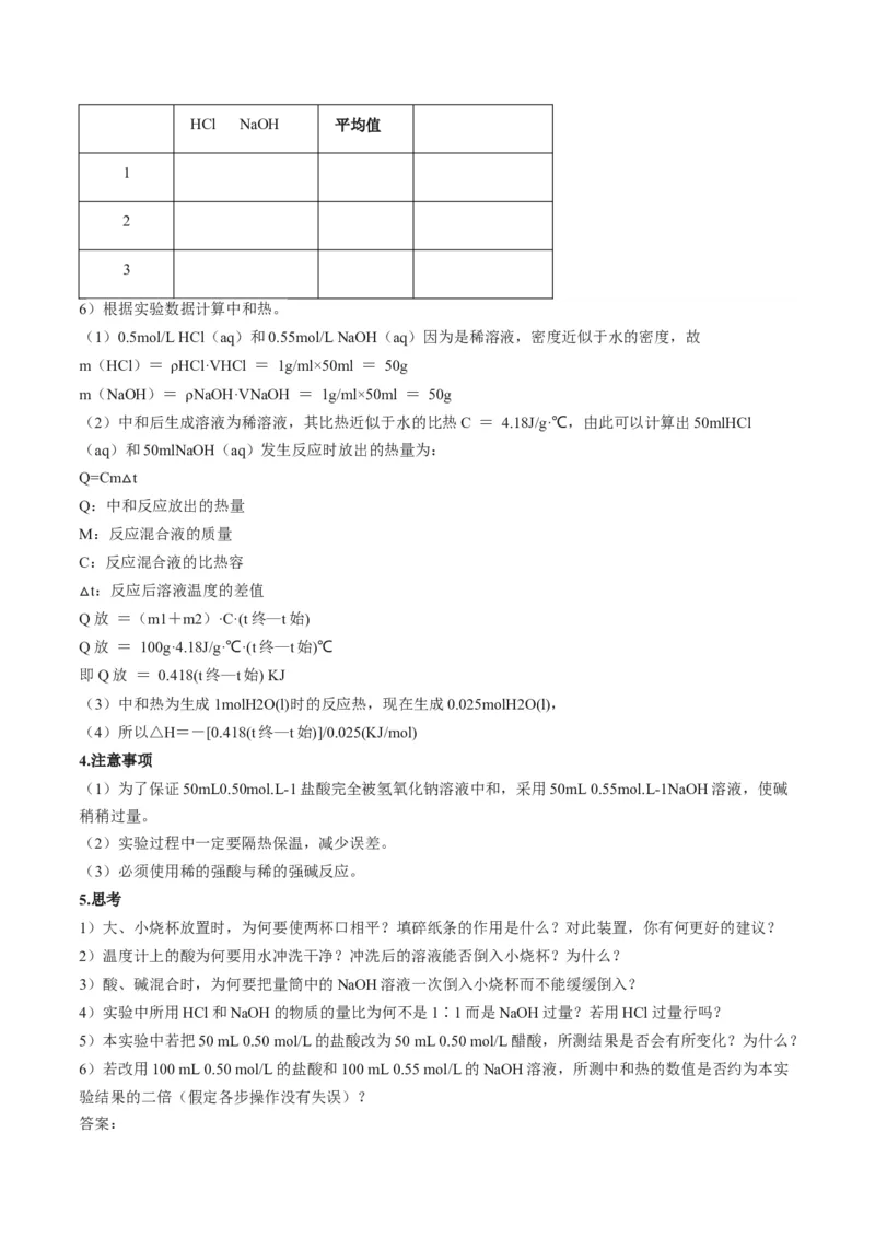 高考解密14综合实验探究（讲义）-高频考点解密2023年高考化学二轮复习讲义+分层训练（新高考专用）（解析版）_05高考化学_新高考复习资料_2023年新高考资料_二轮复习