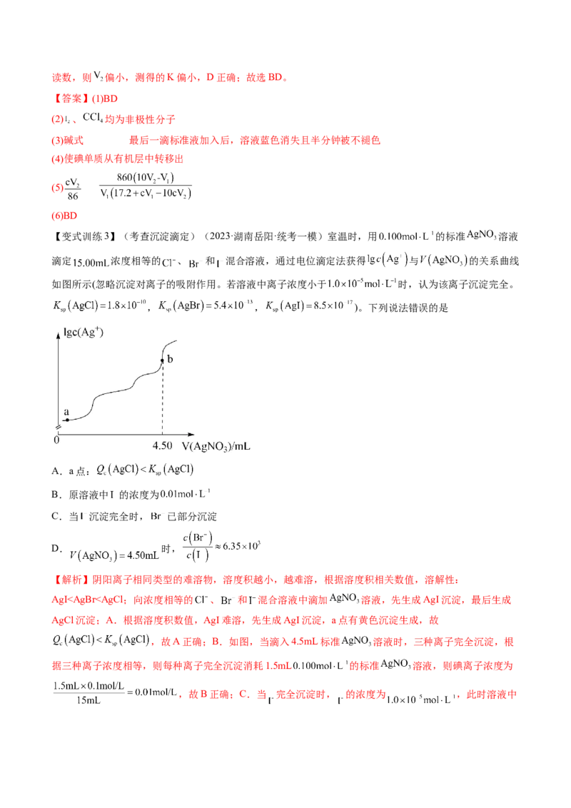高考解密14综合实验探究（讲义）-高频考点解密2023年高考化学二轮复习讲义+分层训练（新高考专用）（解析版）_05高考化学_新高考复习资料_2023年新高考资料_二轮复习