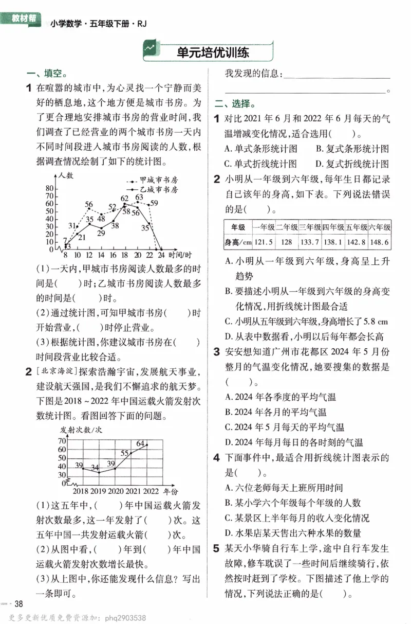 26春《练习帮》人教数学五下_26春人教版数学三下_09、练习题+试卷合集_-26春《教材帮》_26春《教材帮》人教数学5下