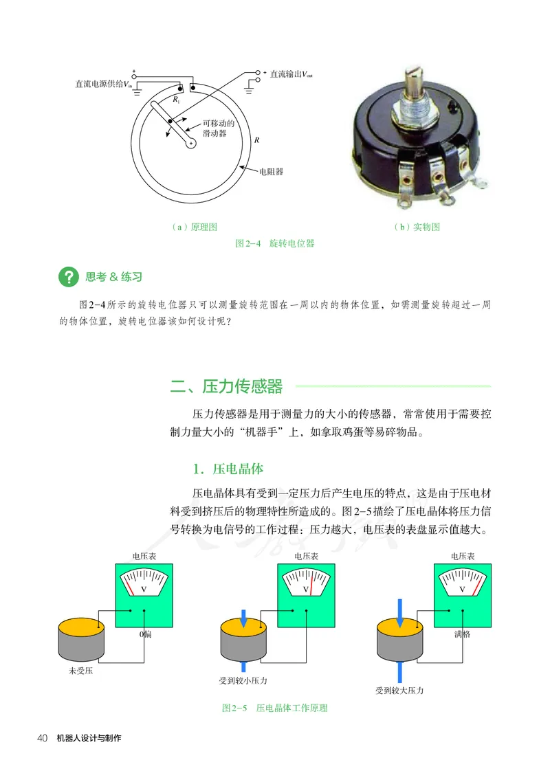 普通高中教科书&middot;通用技术选择性必修机器人设计与制作(1)_高中全套电子教材及答案。_01高中电子教材全套_通用技术_人教版_高中年级_选择性必修2