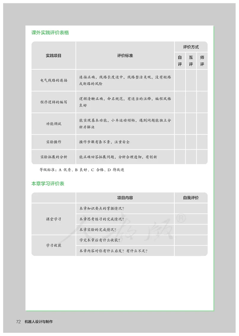 普通高中教科书&middot;通用技术选择性必修机器人设计与制作(1)_高中全套电子教材及答案。_01高中电子教材全套_通用技术_人教版_高中年级_选择性必修2