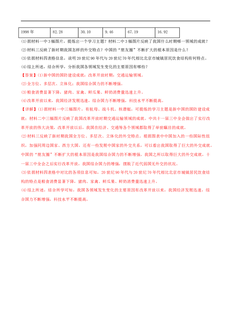 第六单元科技文化与社会生活（A卷&middot;知识通关练）（解析版）_new_新八下历史_00、更新资料3月23日_新版_第三套_第二套_2026春季新版-持续更新中_10.试题_单元测试_分层AB卷