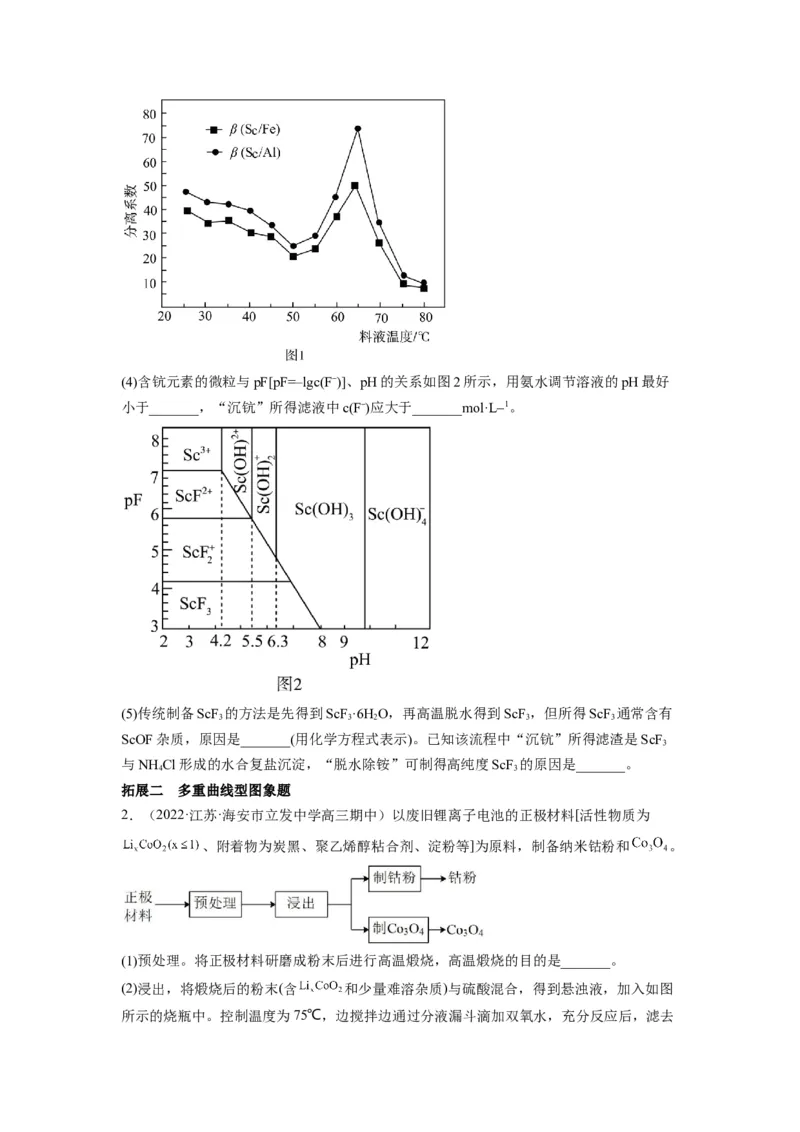 解密12化学工艺流程（讲义）-高频考点解密2022年高考化学二轮复习讲义+分层训练（全国通用）（原卷版）_05高考化学_通用版（老高考）复习资料_2023年复习资料_二轮复习