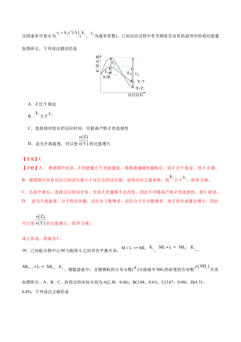 黄金卷04-赢在高考&middot;黄金8卷备战2024年高考化学模拟卷（福建专用）（解析版）_05高考化学_2024年新高考资料_4.2024高考模拟预测试卷