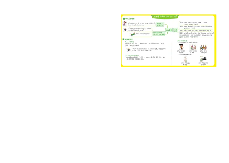 PEP五年级上知识点思维导图_《小学思维导图》_思维导图语数英第二套_英语_《单元思维导图》人教版英语3-6年级上下册_3-6上册