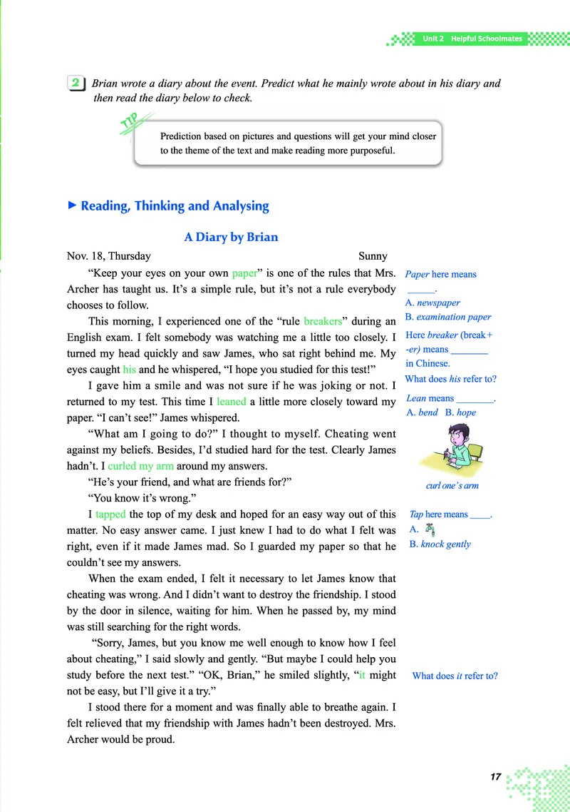 普通高中教科书&middot;英语必修第二册(1)_高中全套电子教材及答案。_01高中电子教材全套_英语_重庆大学版_高中年级_必修第二册