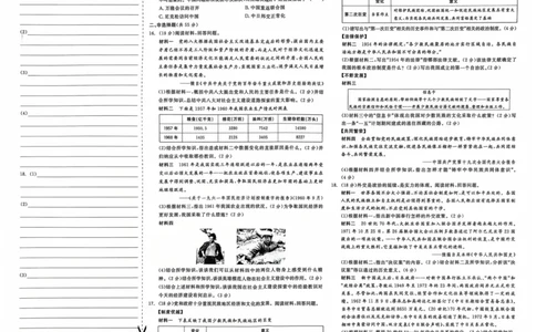 4、2026春全品作业本全国版八下--历史人教--素养评价卷_新八下历史_09、课时练+单元测+答案解析