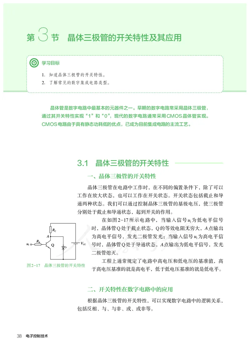 普通高中教科书&middot;通用技术选择性必修电子控制技术(1)_高中全套电子教材及答案。_01高中电子教材全套_通用技术_人教版_高中年级_选择性必修1
