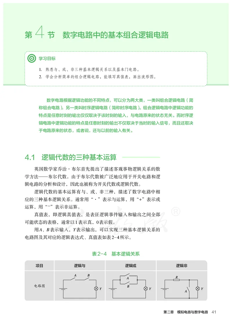 普通高中教科书&middot;通用技术选择性必修电子控制技术(1)_高中全套电子教材及答案。_01高中电子教材全套_通用技术_人教版_高中年级_选择性必修1
