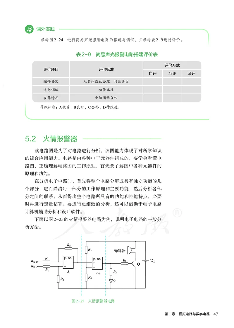 普通高中教科书&middot;通用技术选择性必修电子控制技术(1)_高中全套电子教材及答案。_01高中电子教材全套_通用技术_人教版_高中年级_选择性必修1