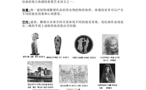人教版八年级上册美术知识点总结_24秋《初中各科知识点梳理》_初中美术《知识梳理》7-9年级上下册_人教版初中美术7-9年级上下册知识梳理