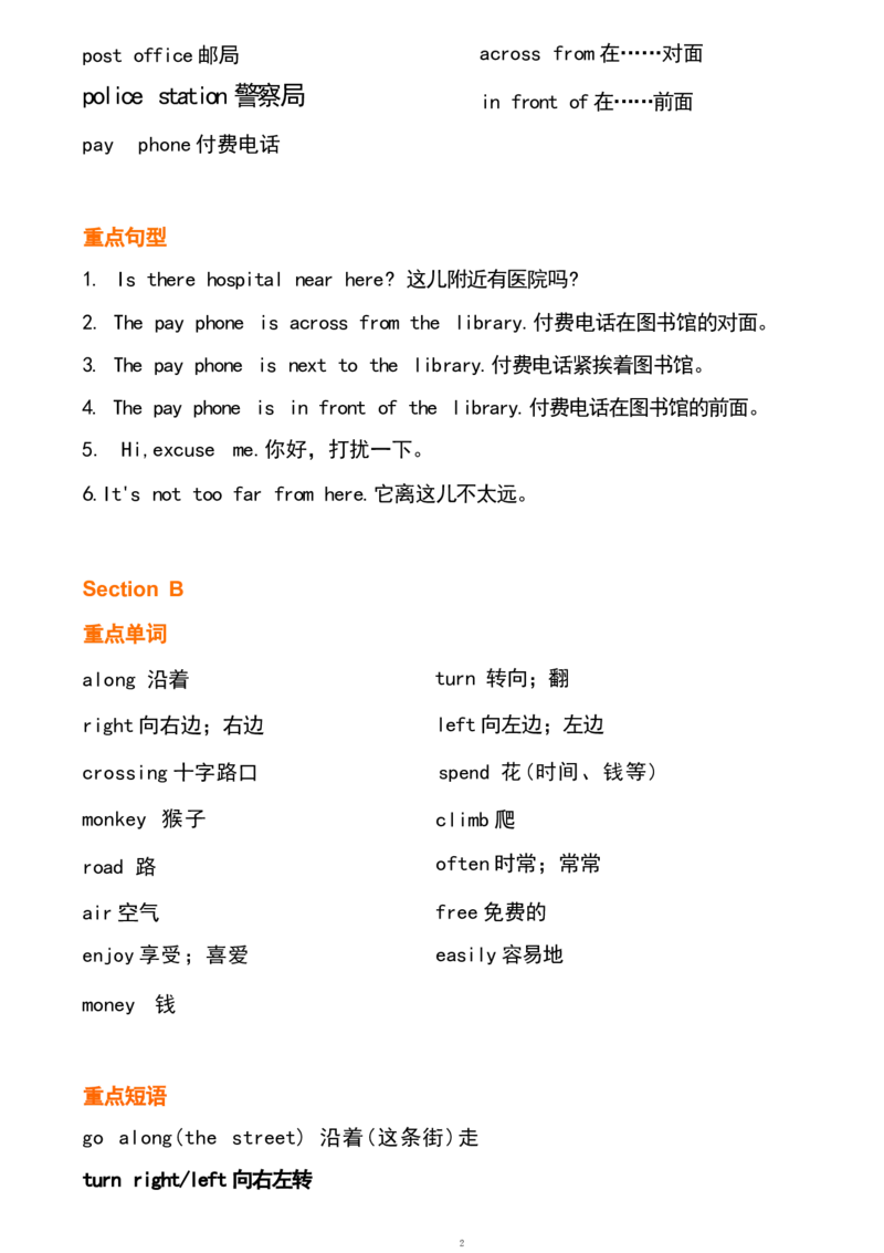 1_24秋《初中各科知识点梳理》_初中英语《知识梳理》7-9年级上下册_重点知识_人教版初中英语_下册_七下_unit8