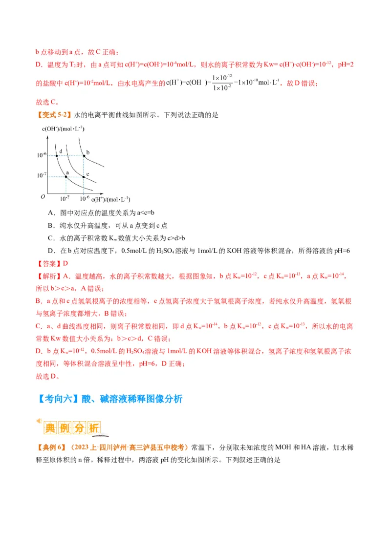 题型14电解质溶液（解析版）_05高考化学_2024年新高考资料_2.2024二轮复习_2024年高考化学二轮热点题型归纳与变式演练（新高考通用）
